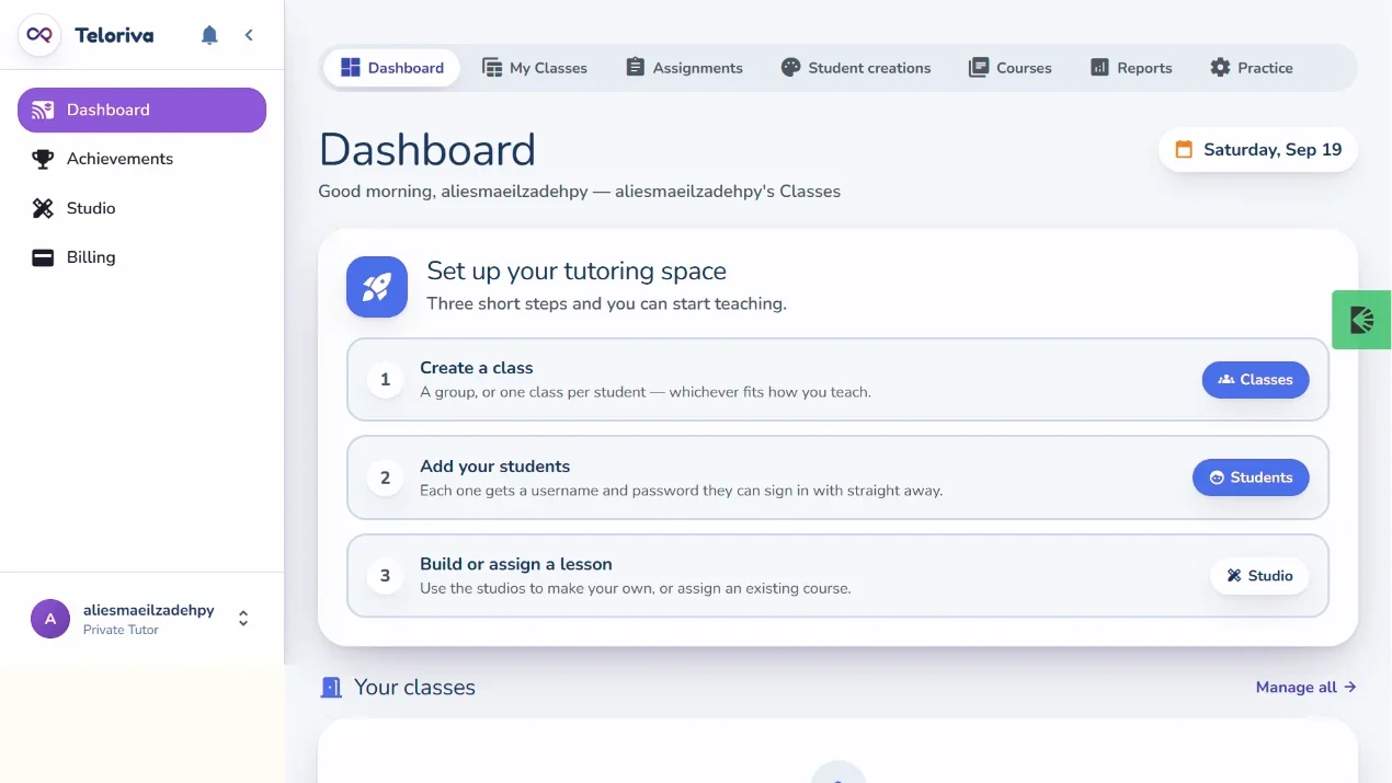 Generating and sharing student invitation links